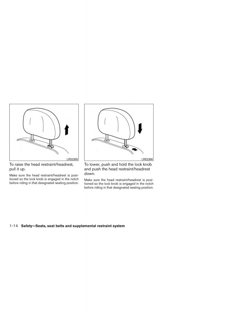 Nissan Altima L33 V 5 owners manual / page 31