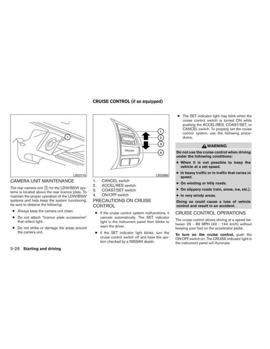 Nissan Altima L33 V 5 owners manual / page 315