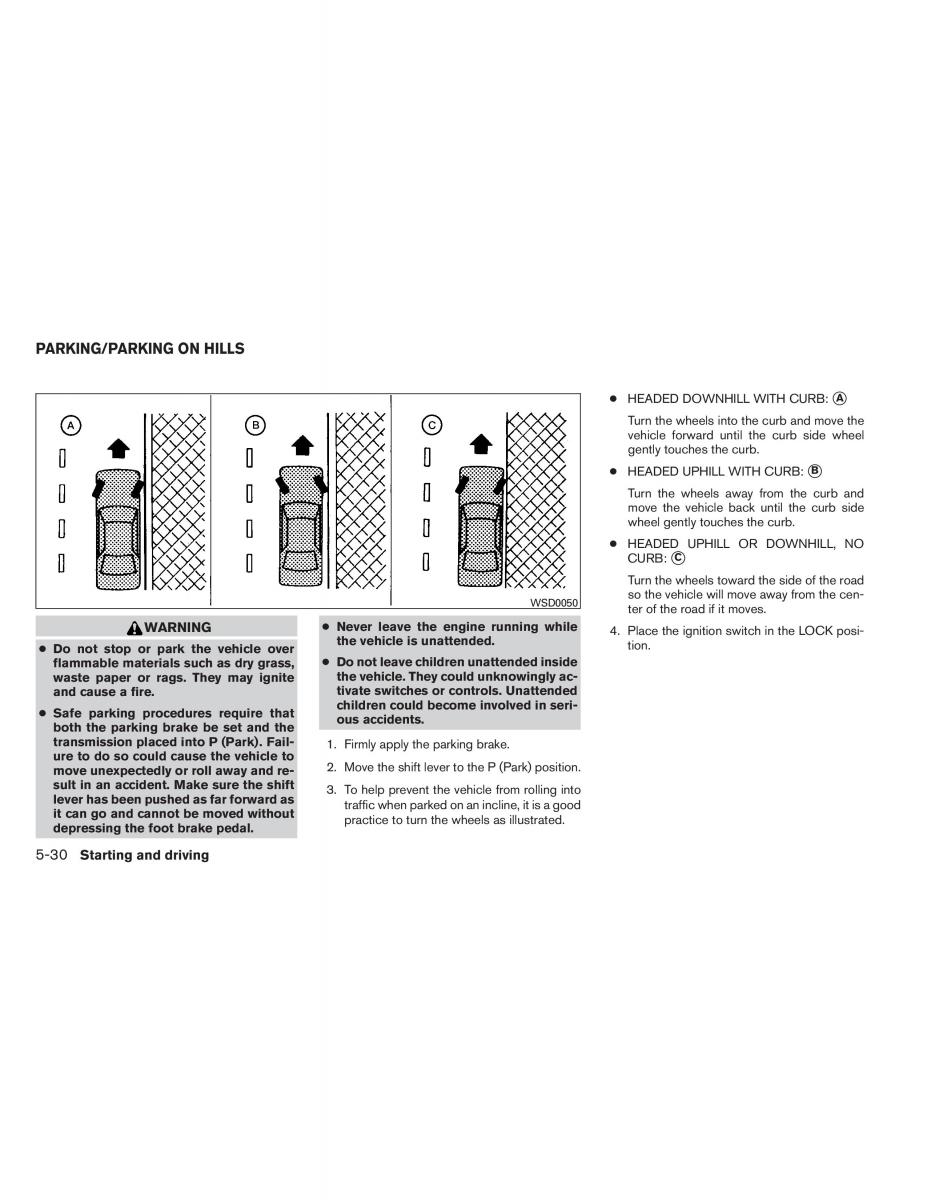 Nissan Altima L33 V 5 owners manual / page 319