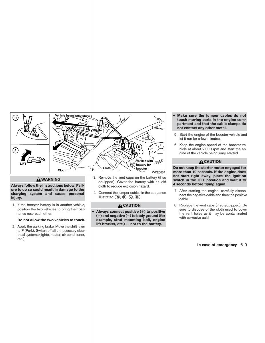 Nissan Altima L33 V 5 owners manual / page 336