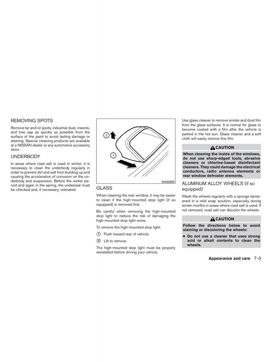 Nissan Altima L33 V 5 owners manual / page 344