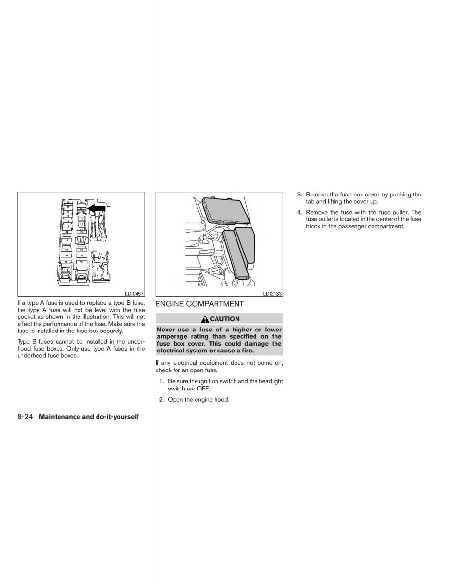 Nissan Altima L33 V 5 owners manual / page 373