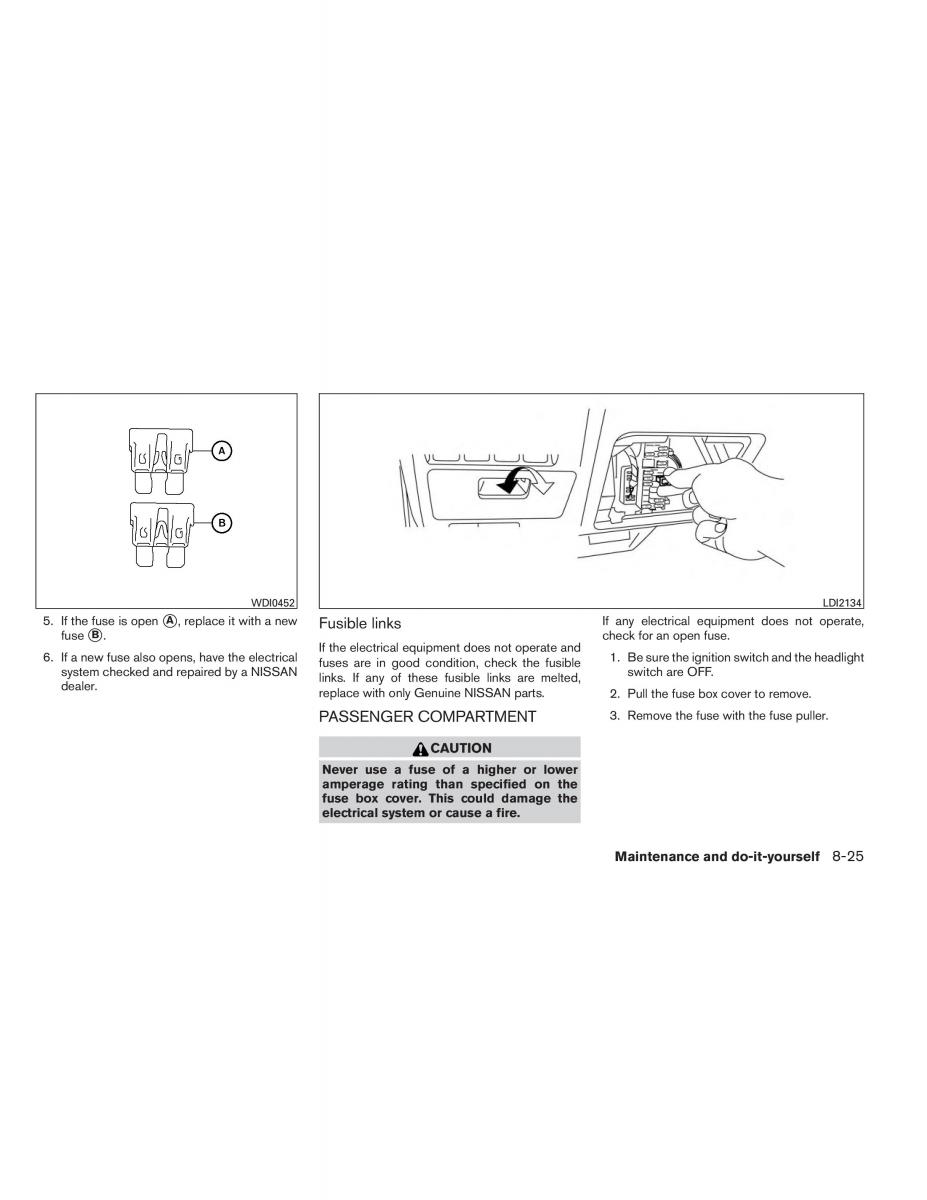 Nissan Altima L33 V 5 owners manual / page 374