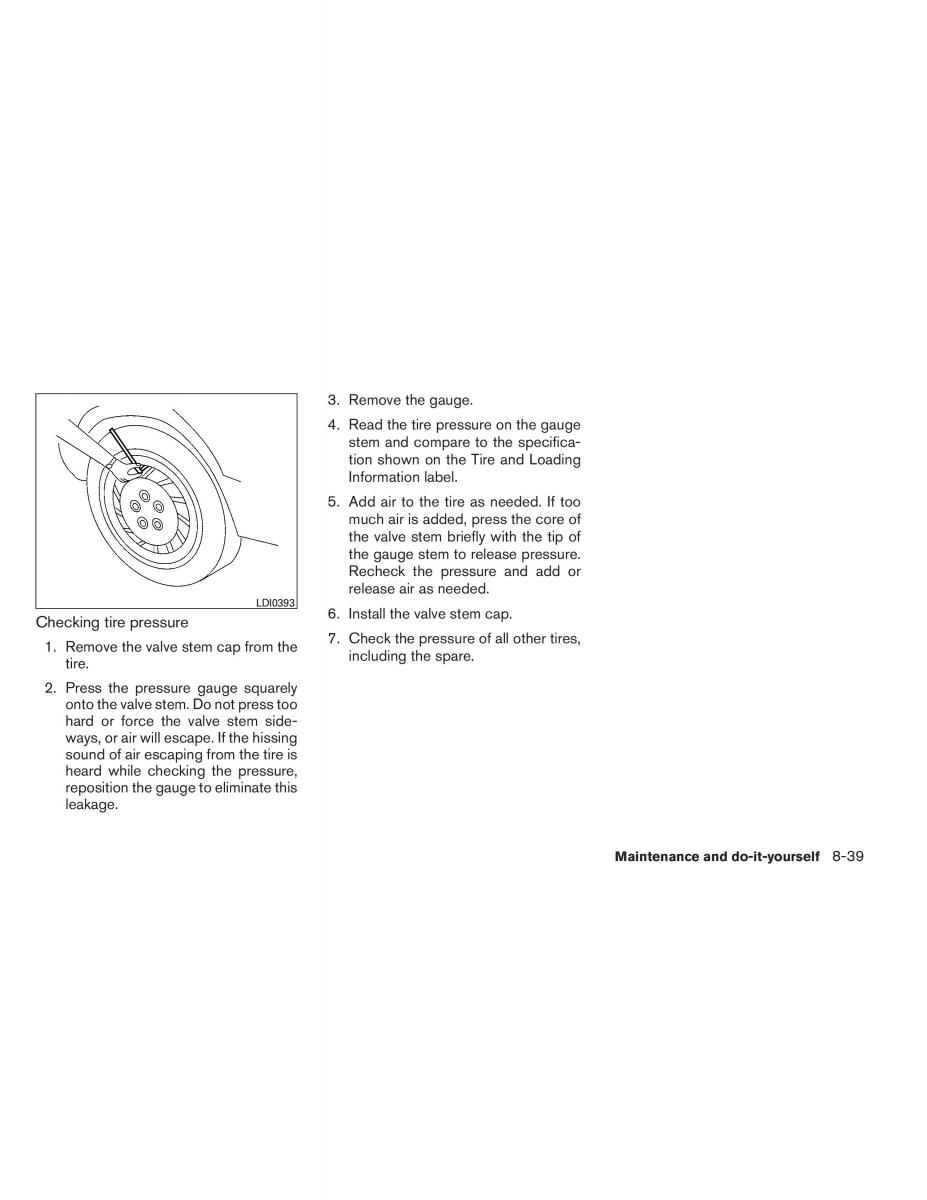 Nissan Altima L33 V 5 owners manual / page 388