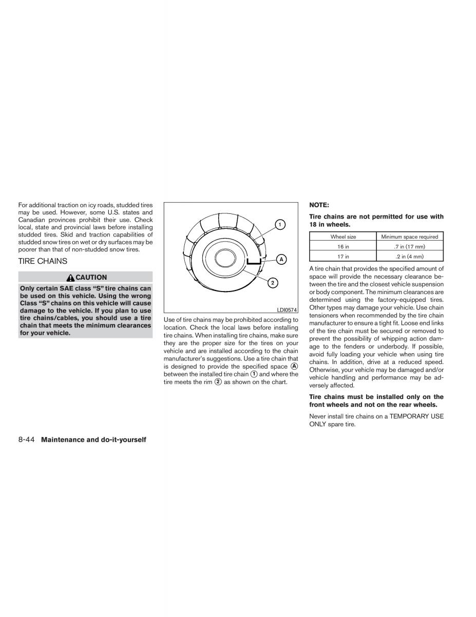 Nissan Altima L33 V 5 owners manual / page 393