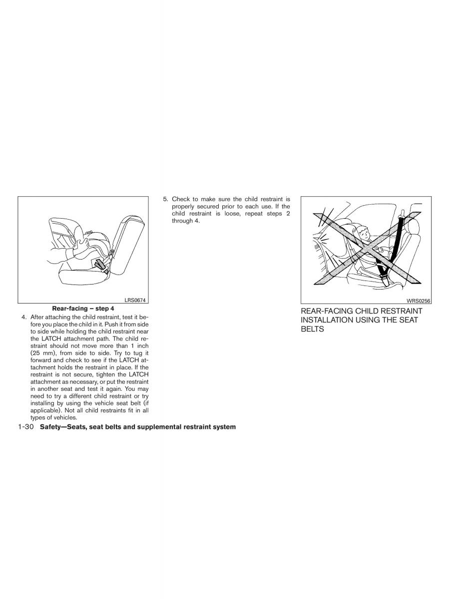 Nissan Altima L33 V 5 owners manual / page 47