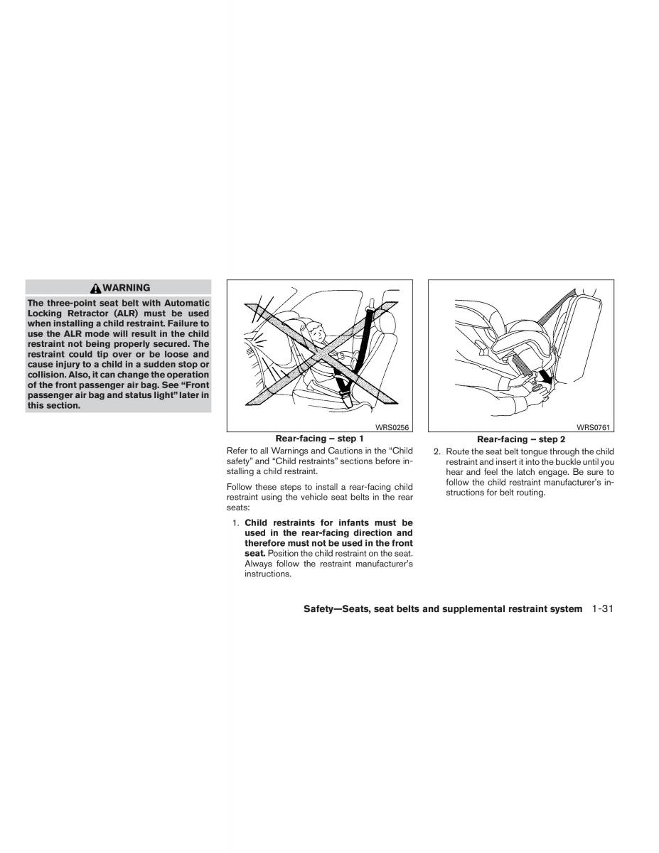 Nissan Altima L33 V 5 owners manual / page 48