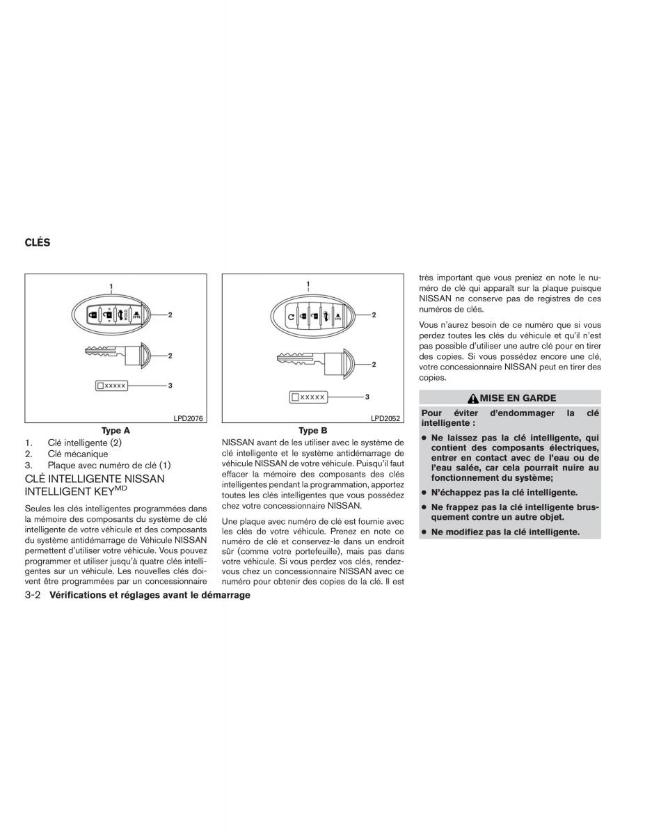 Nissan Altima L33 V 5 manuel du proprietaire / page 155