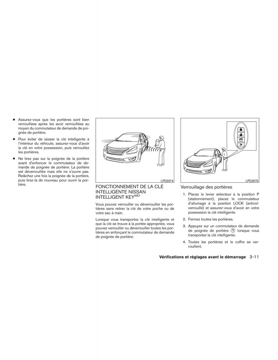 Nissan Altima L33 V 5 manuel du proprietaire / page 164