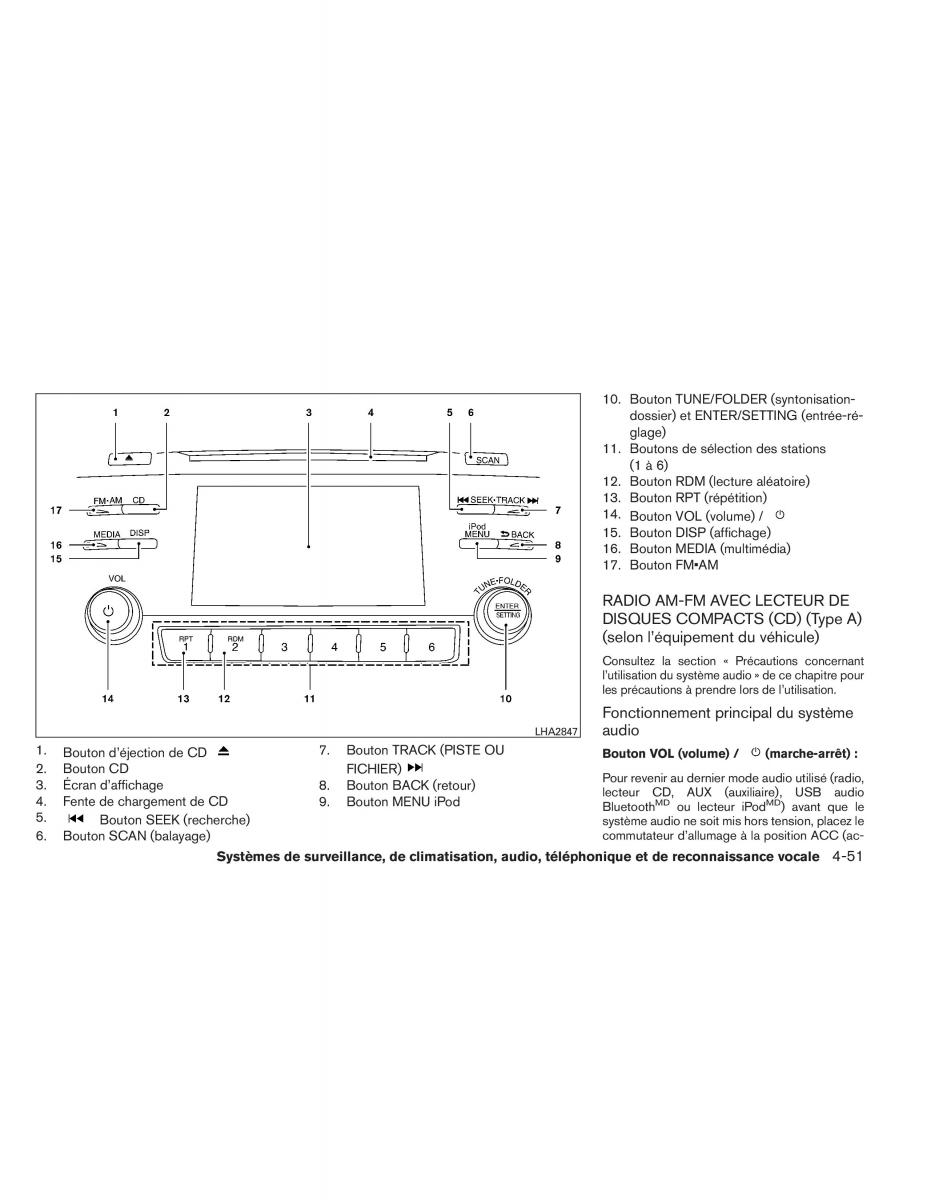 Nissan Altima L33 V 5 manuel du proprietaire / page 248