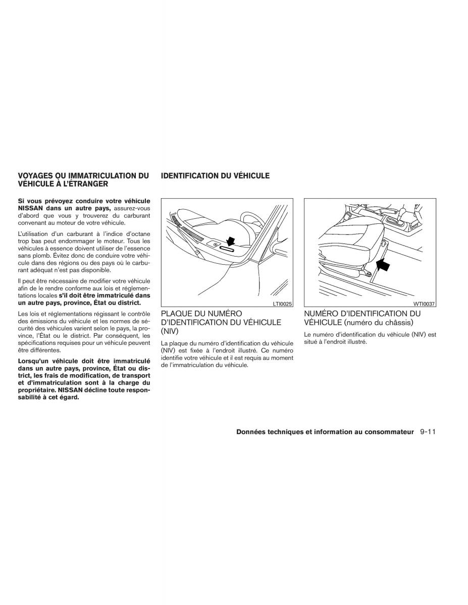 Nissan Altima L33 V 5 manuel du proprietaire / page 468