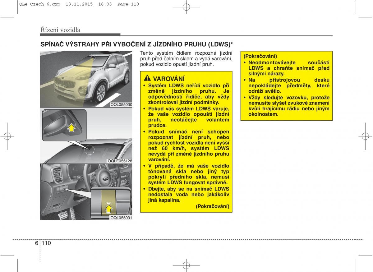 KIA Sportage IV navod k obsludze / page 544