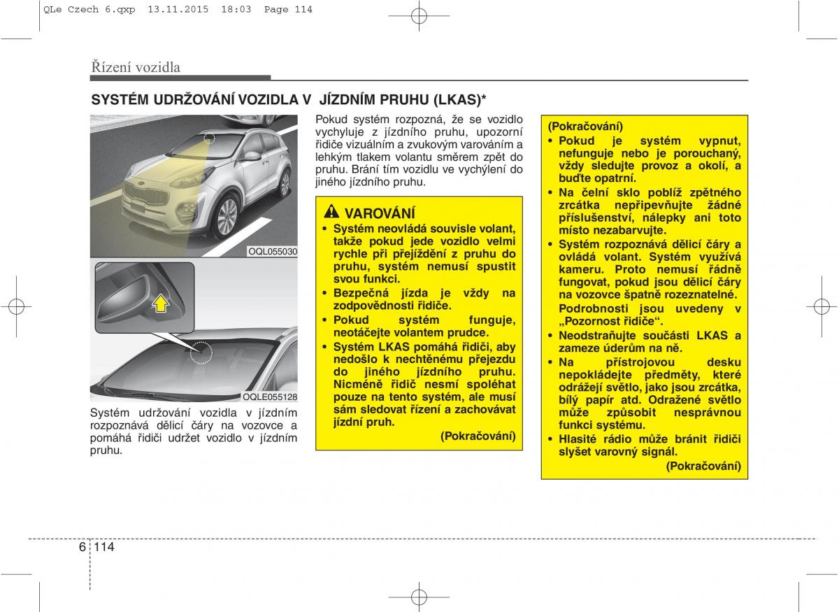 KIA Sportage IV navod k obsludze / page 548