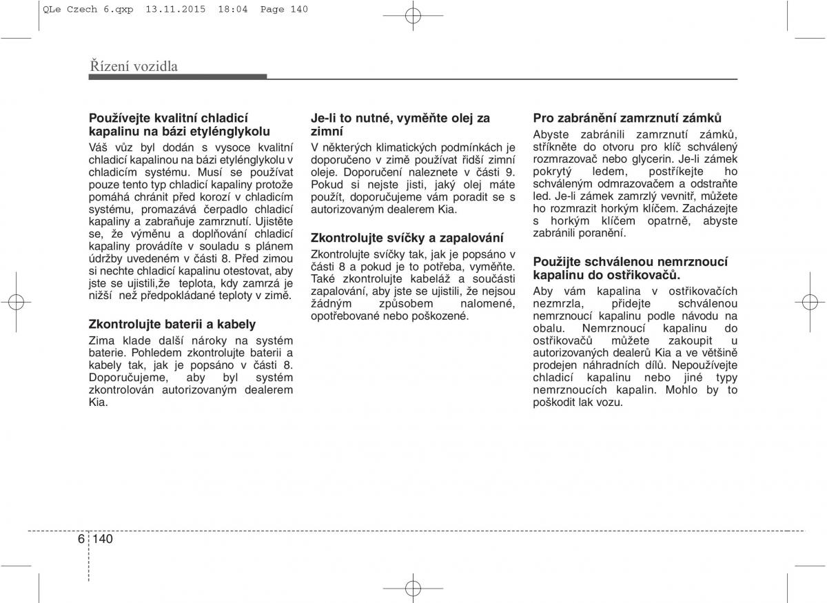 KIA Sportage IV navod k obsludze / page 574