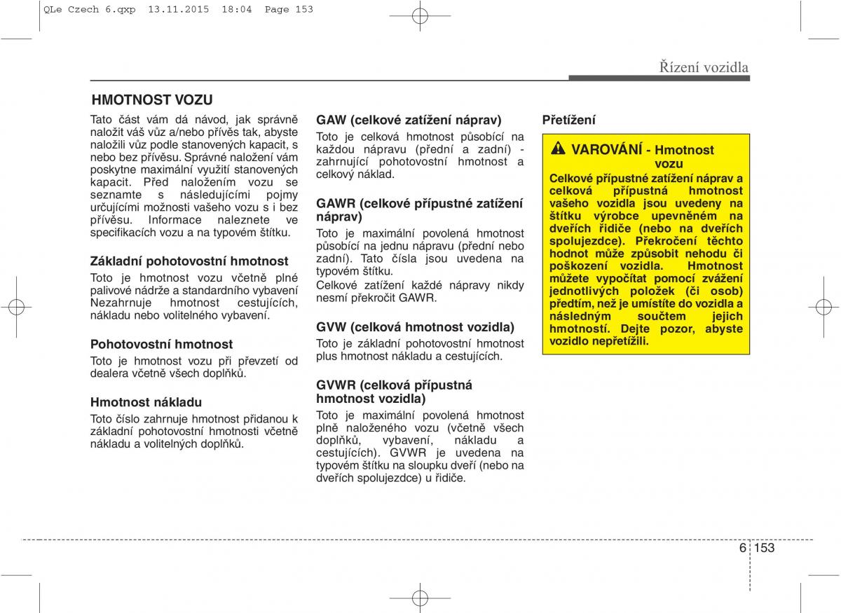 KIA Sportage IV navod k obsludze / page 587