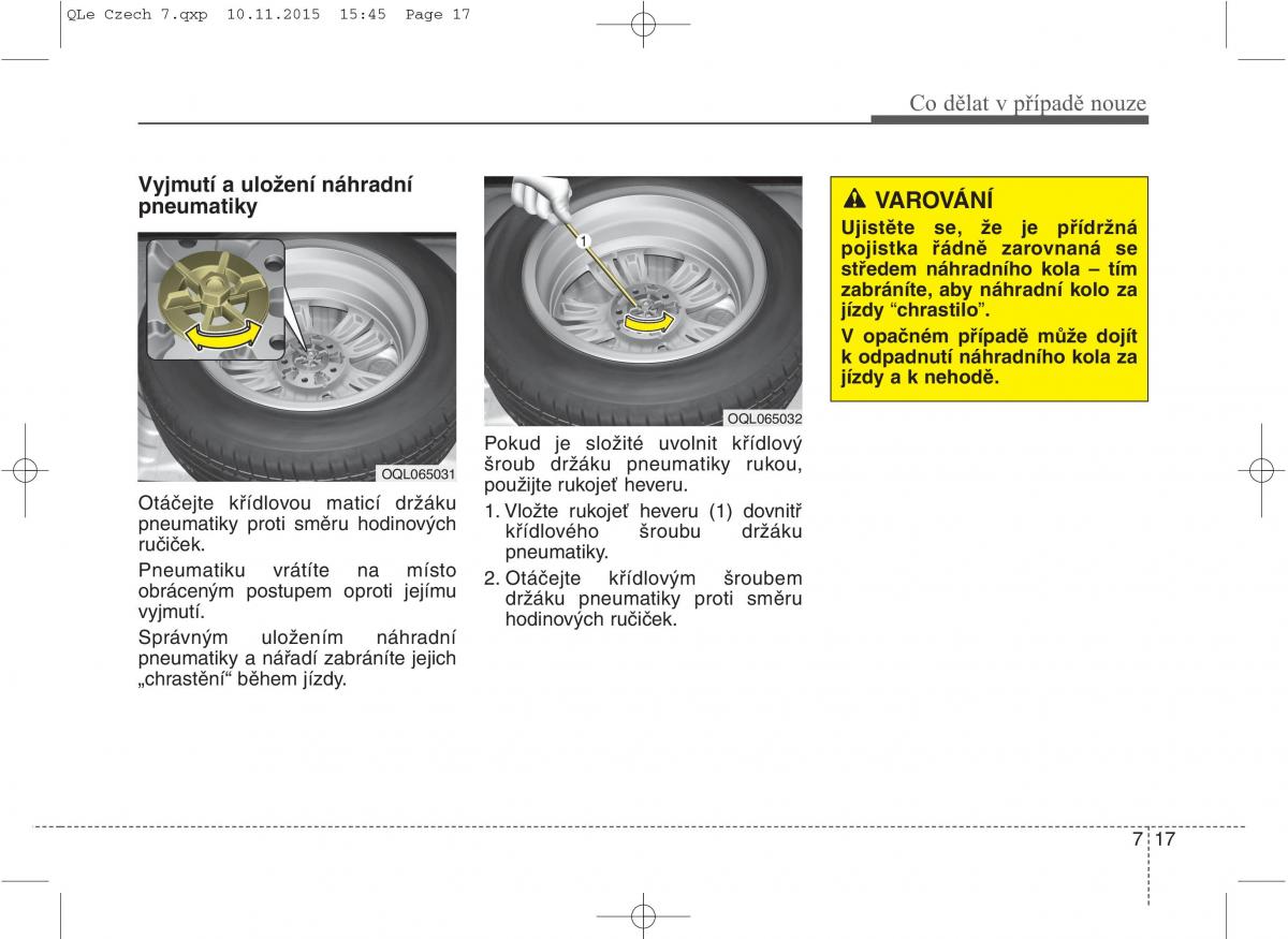 KIA Sportage IV navod k obsludze / page 604