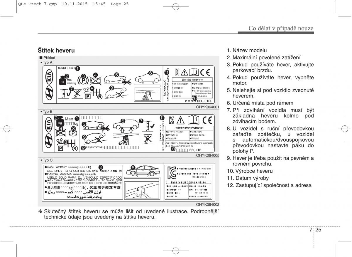 KIA Sportage IV navod k obsludze / page 612