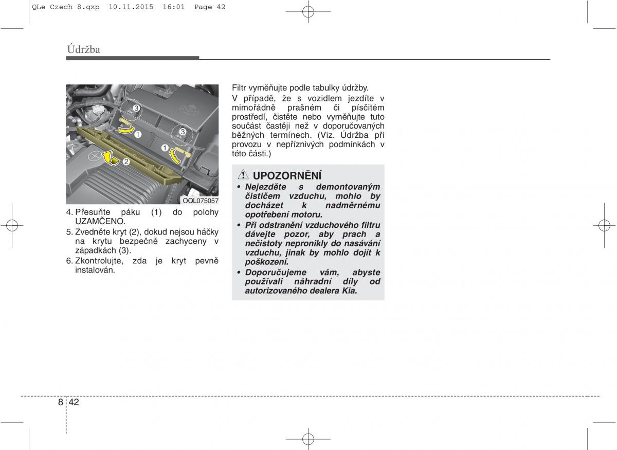 KIA Sportage IV navod k obsludze / page 667