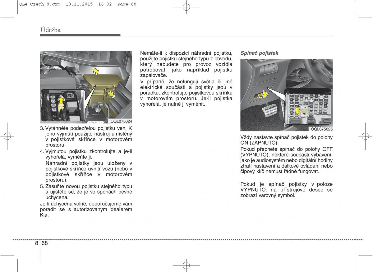 KIA Sportage IV navod k obsludze / page 693