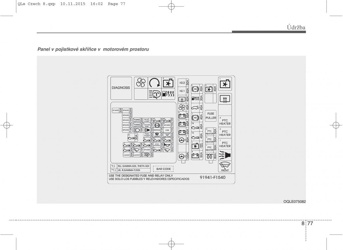 KIA Sportage IV navod k obsludze / page 702