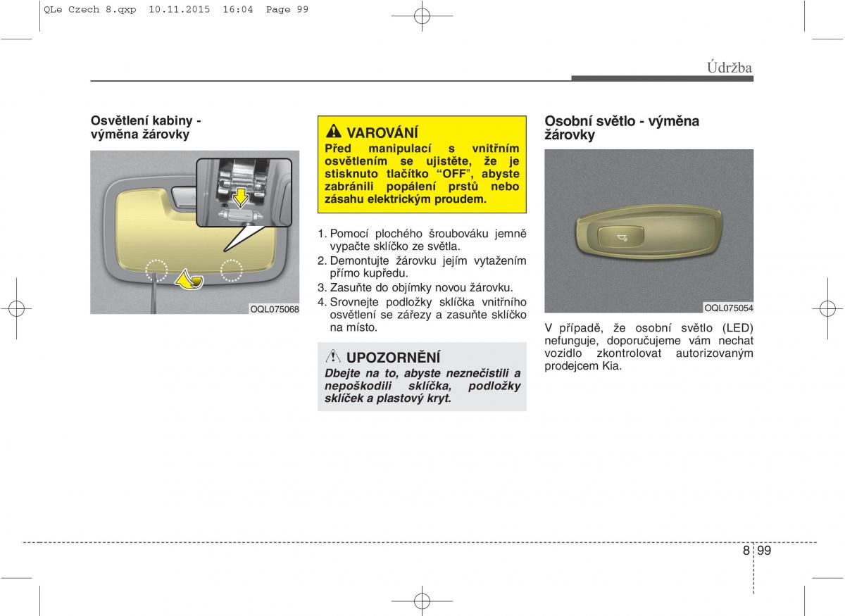 KIA Sportage IV navod k obsludze / page 724