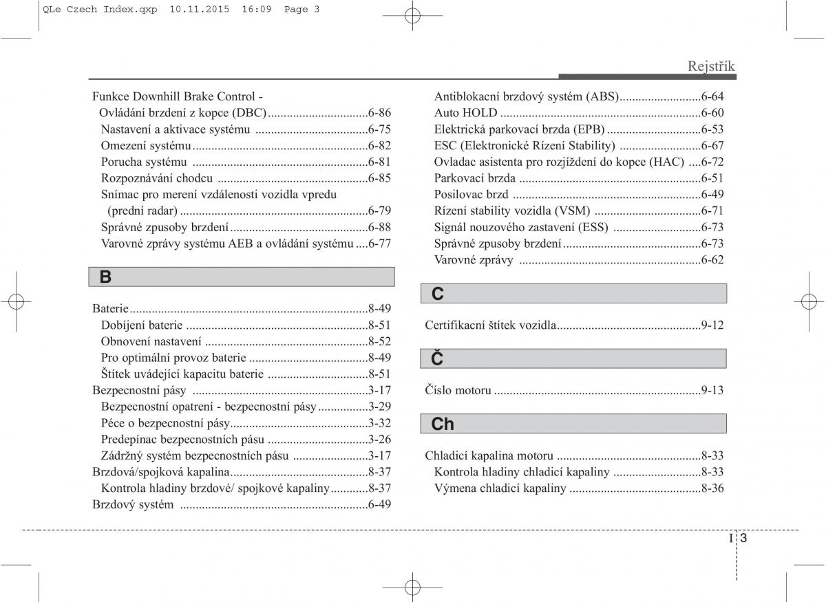 KIA Sportage IV navod k obsludze / page 761