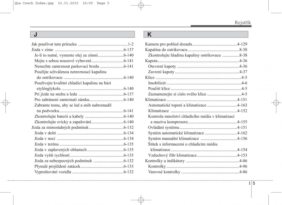 KIA Sportage IV navod k obsludze / page 763