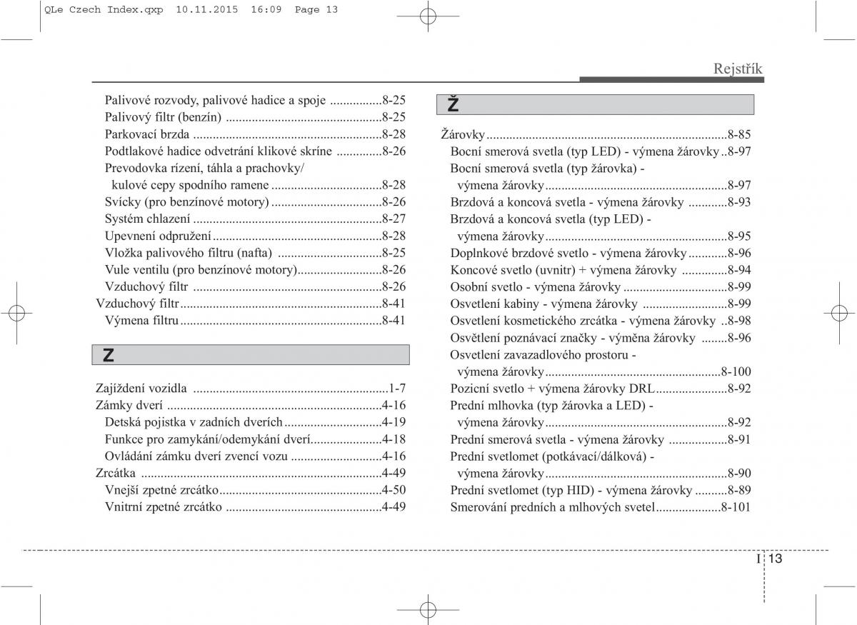 KIA Sportage IV navod k obsludze / page 771