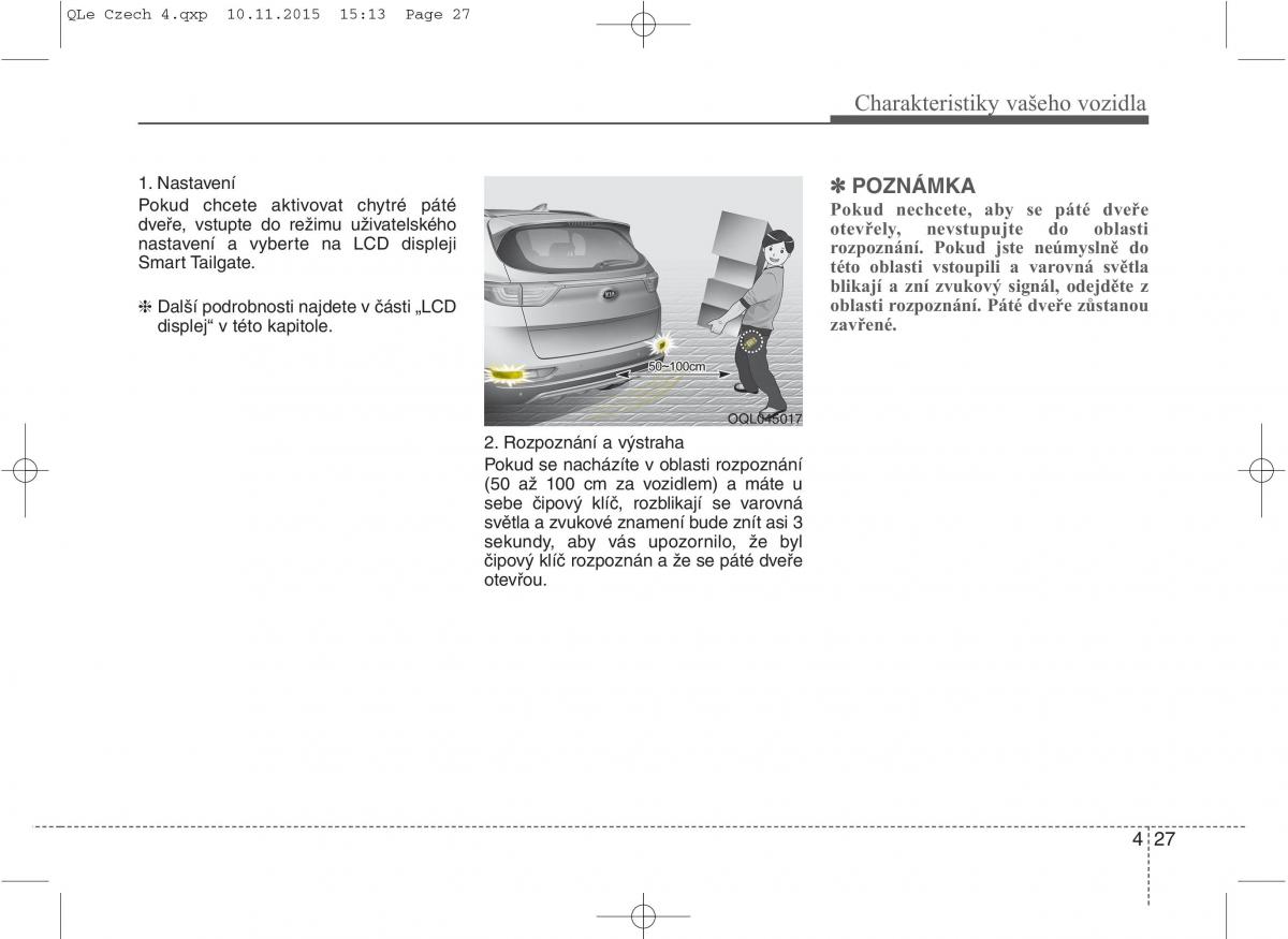 KIA Sportage IV navod k obsludze / page 116