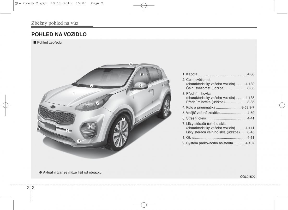 KIA Sportage IV navod k obsludze / page 12