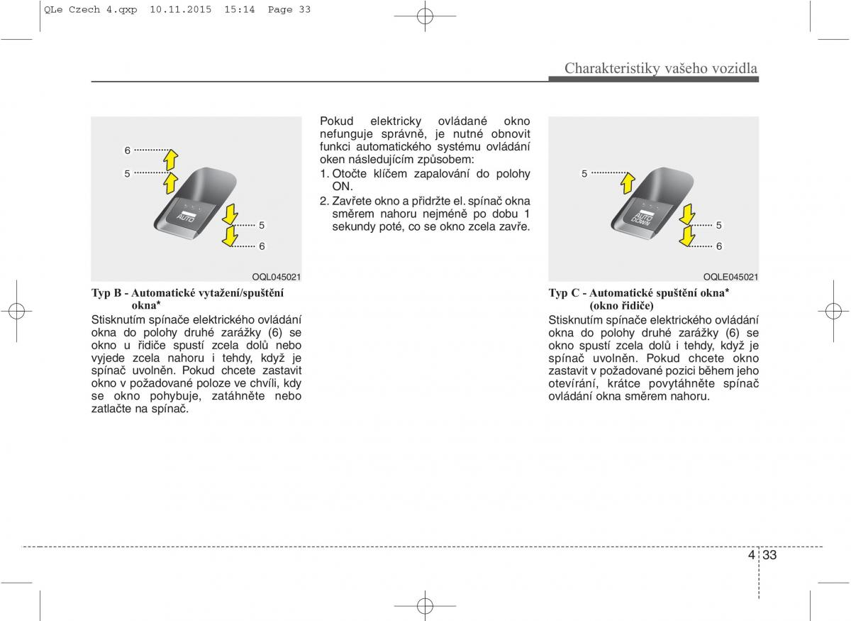 KIA Sportage IV navod k obsludze / page 122