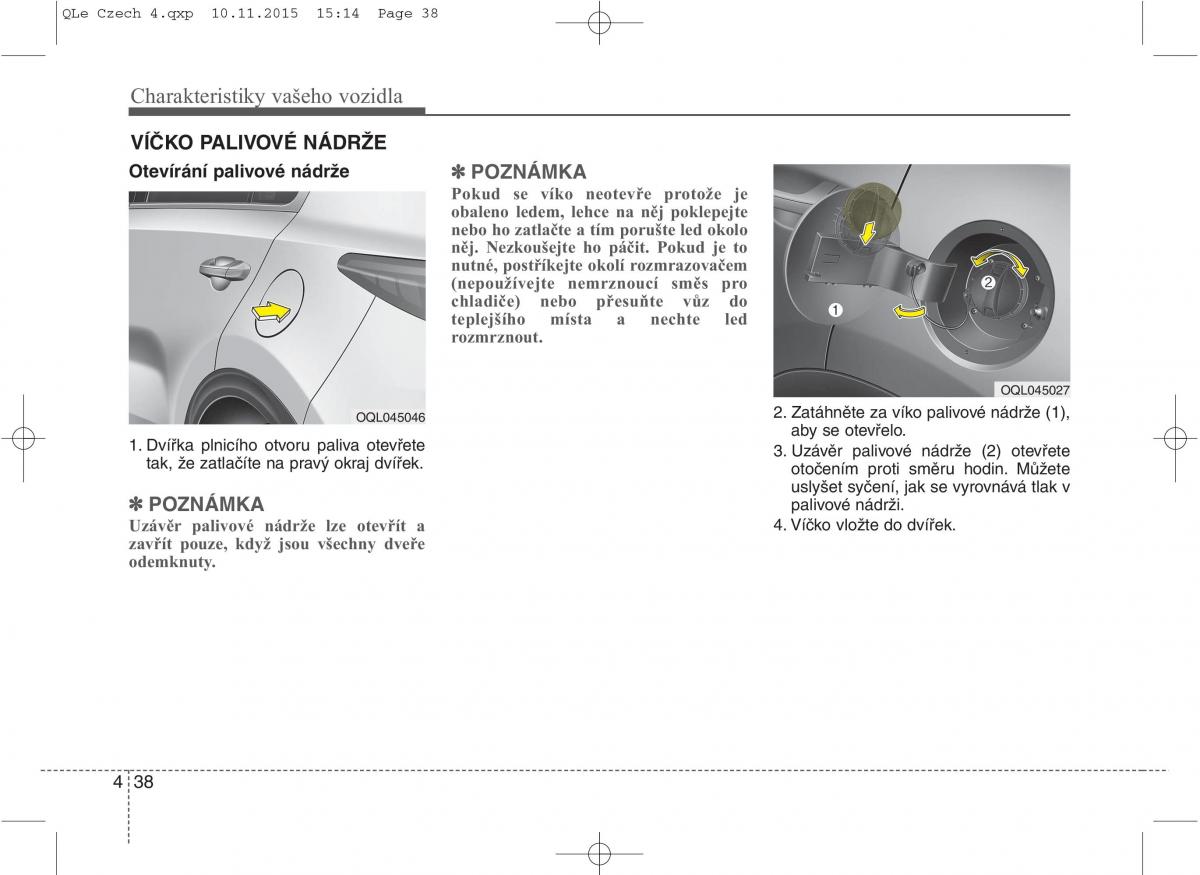 KIA Sportage IV navod k obsludze / page 127