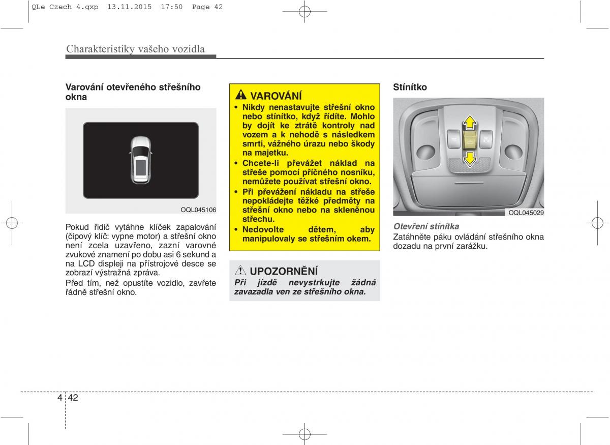 KIA Sportage IV navod k obsludze / page 131