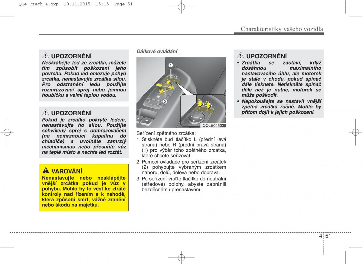 KIA Sportage IV navod k obsludze / page 140