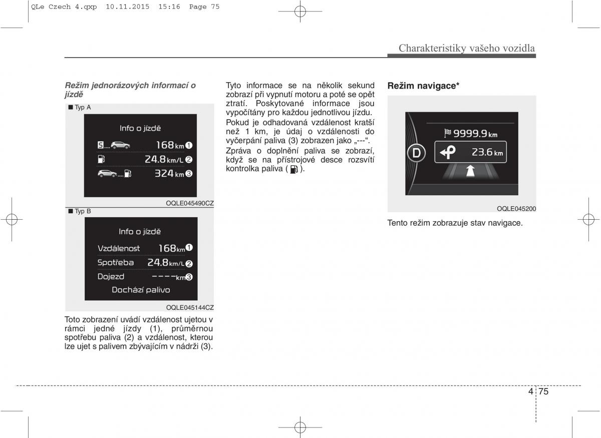 KIA Sportage IV navod k obsludze / page 164