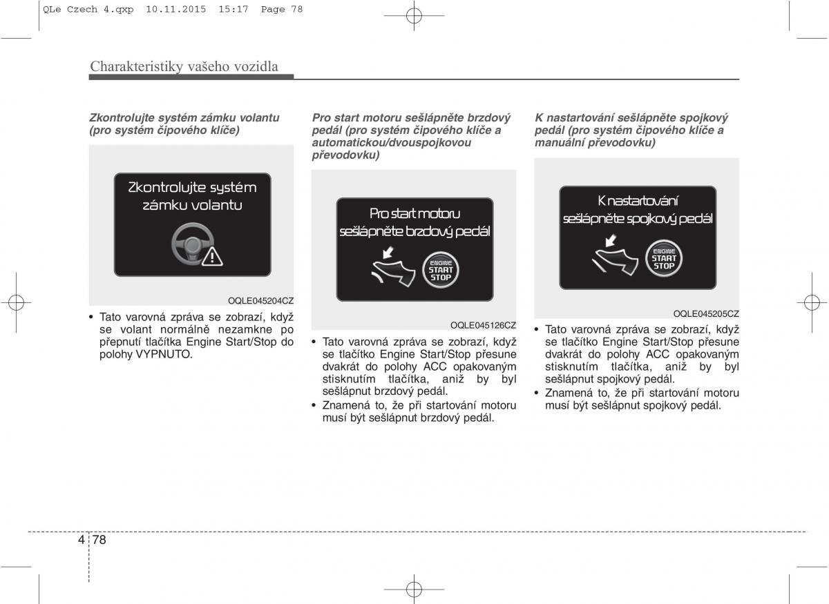 KIA Sportage IV navod k obsludze / page 167