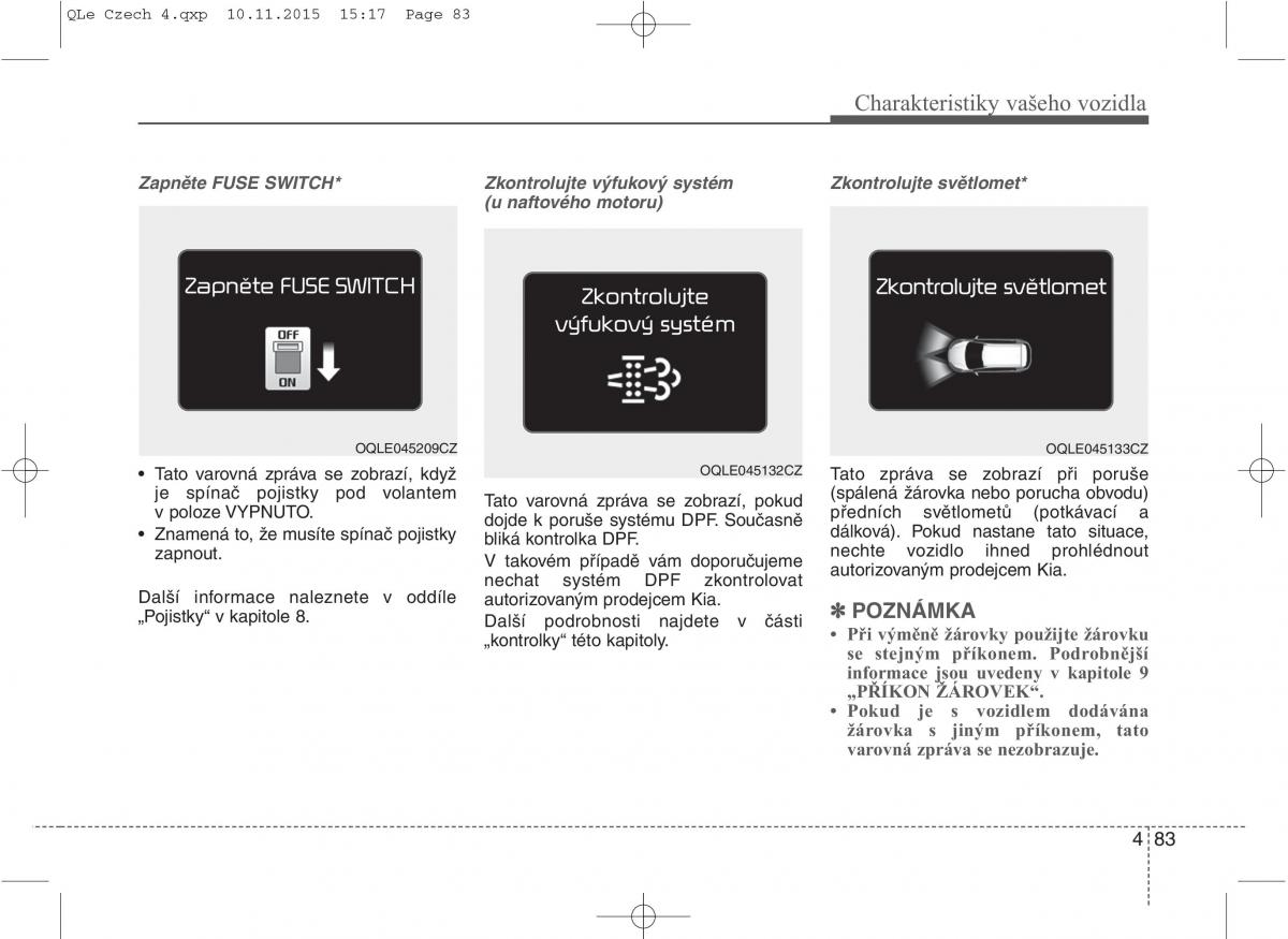 KIA Sportage IV navod k obsludze / page 172