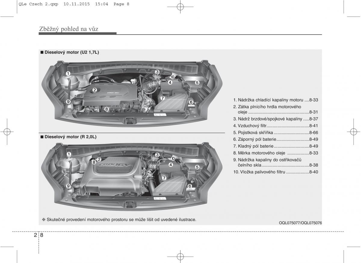 KIA Sportage IV navod k obsludze / page 18