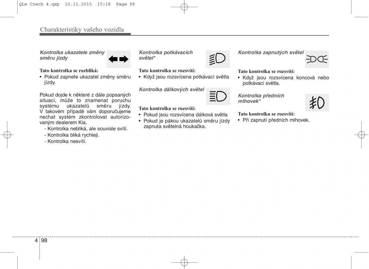 KIA Sportage IV navod k obsludze / page 187