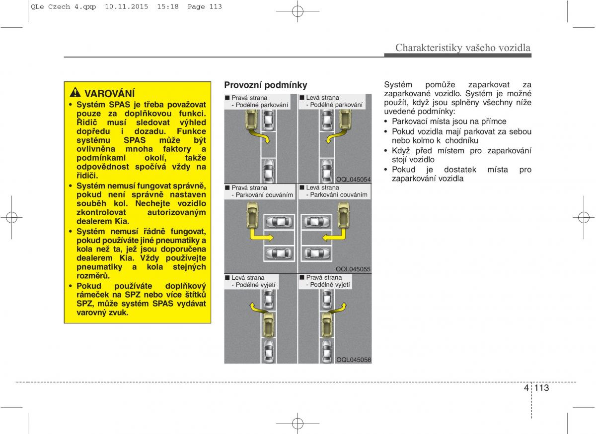 KIA Sportage IV navod k obsludze / page 202