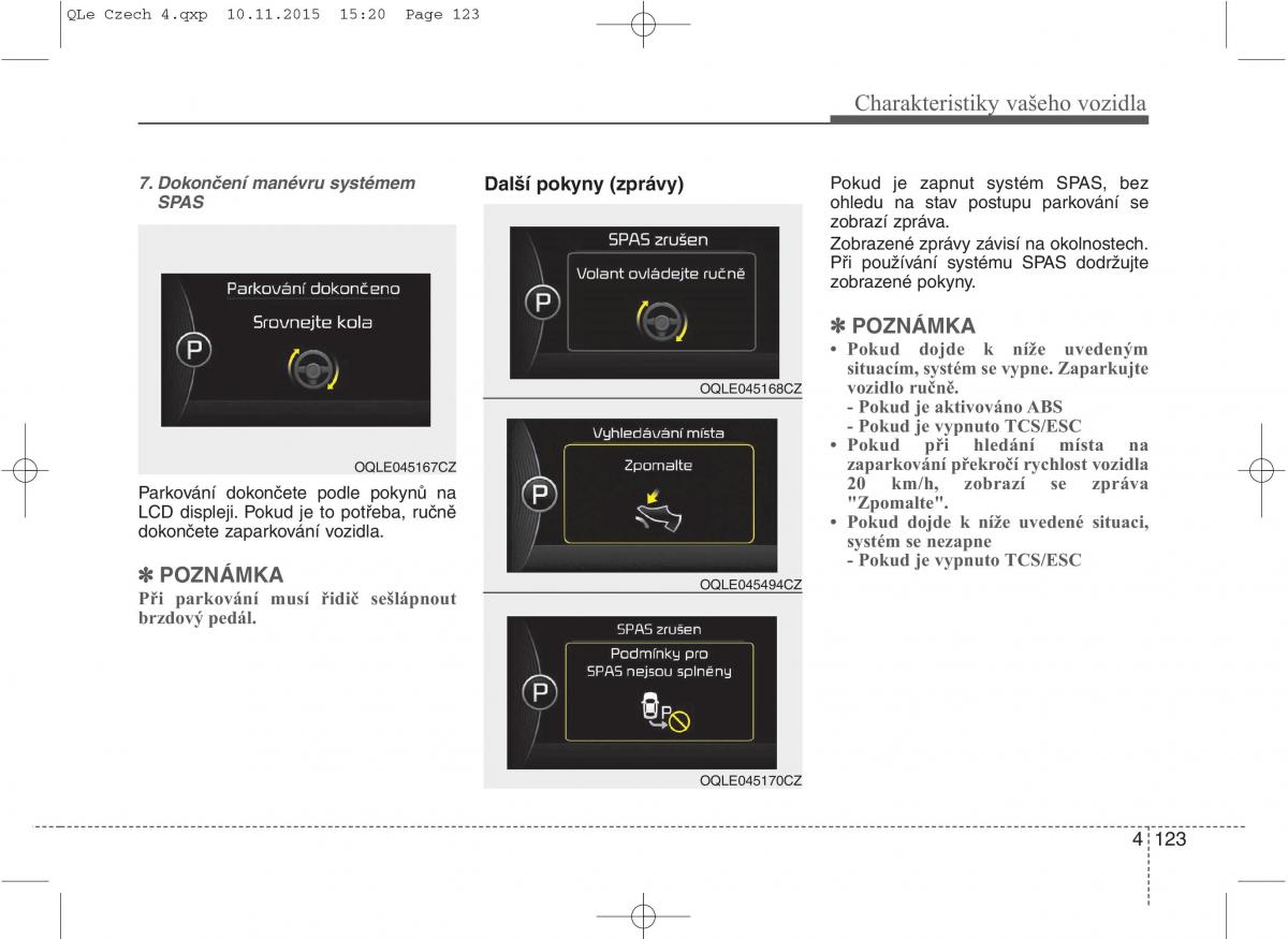 KIA Sportage IV navod k obsludze / page 212