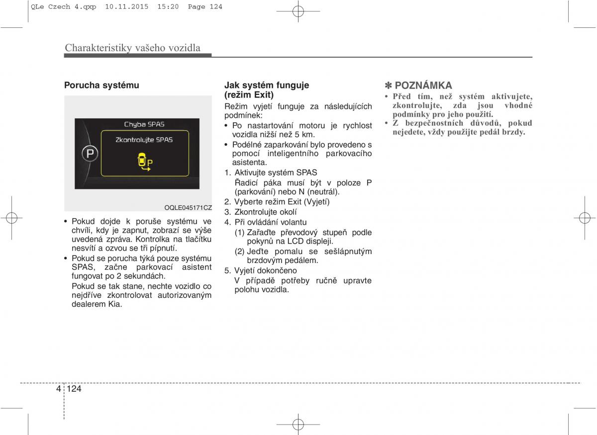 KIA Sportage IV navod k obsludze / page 213