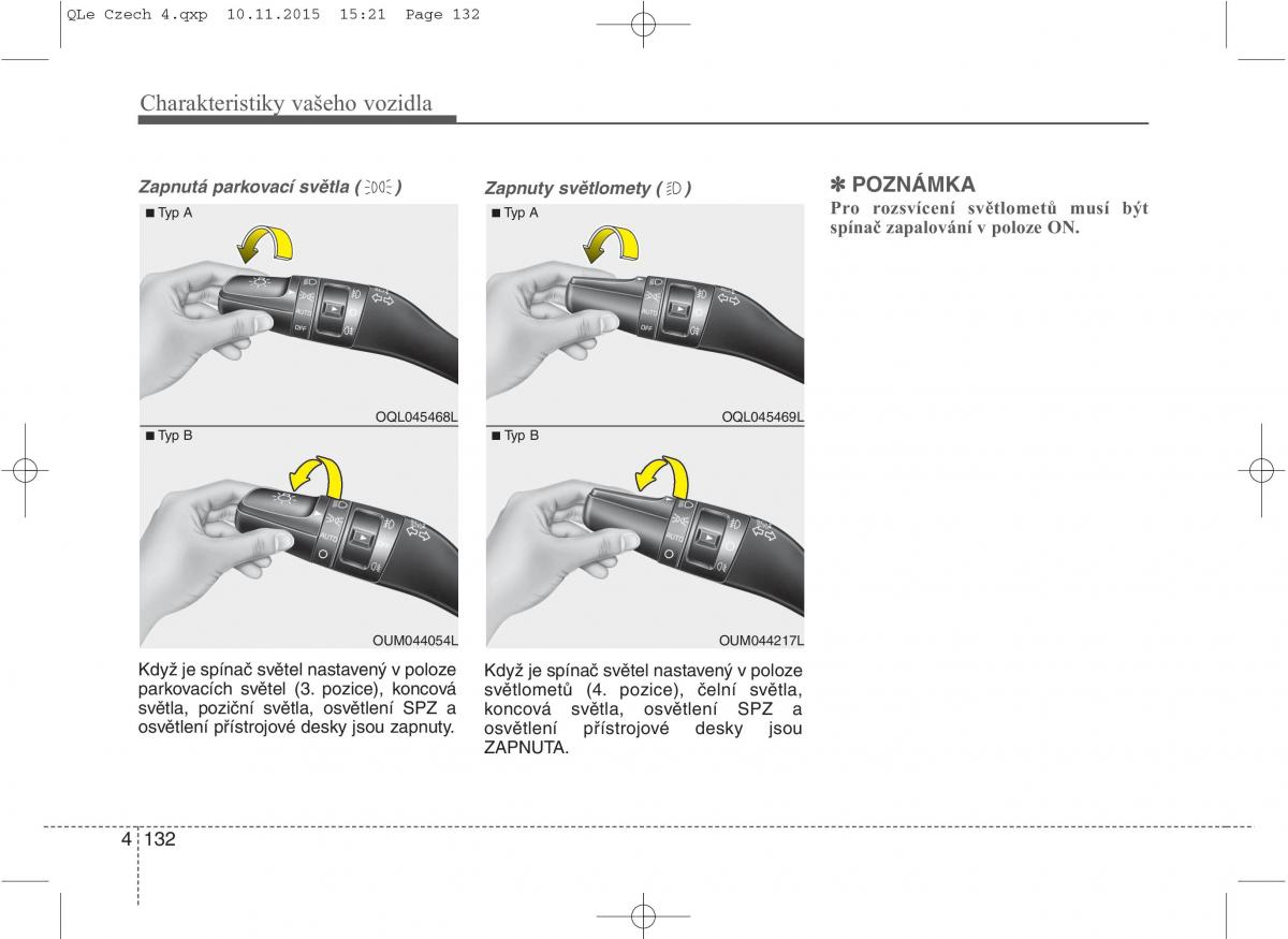 KIA Sportage IV navod k obsludze / page 221