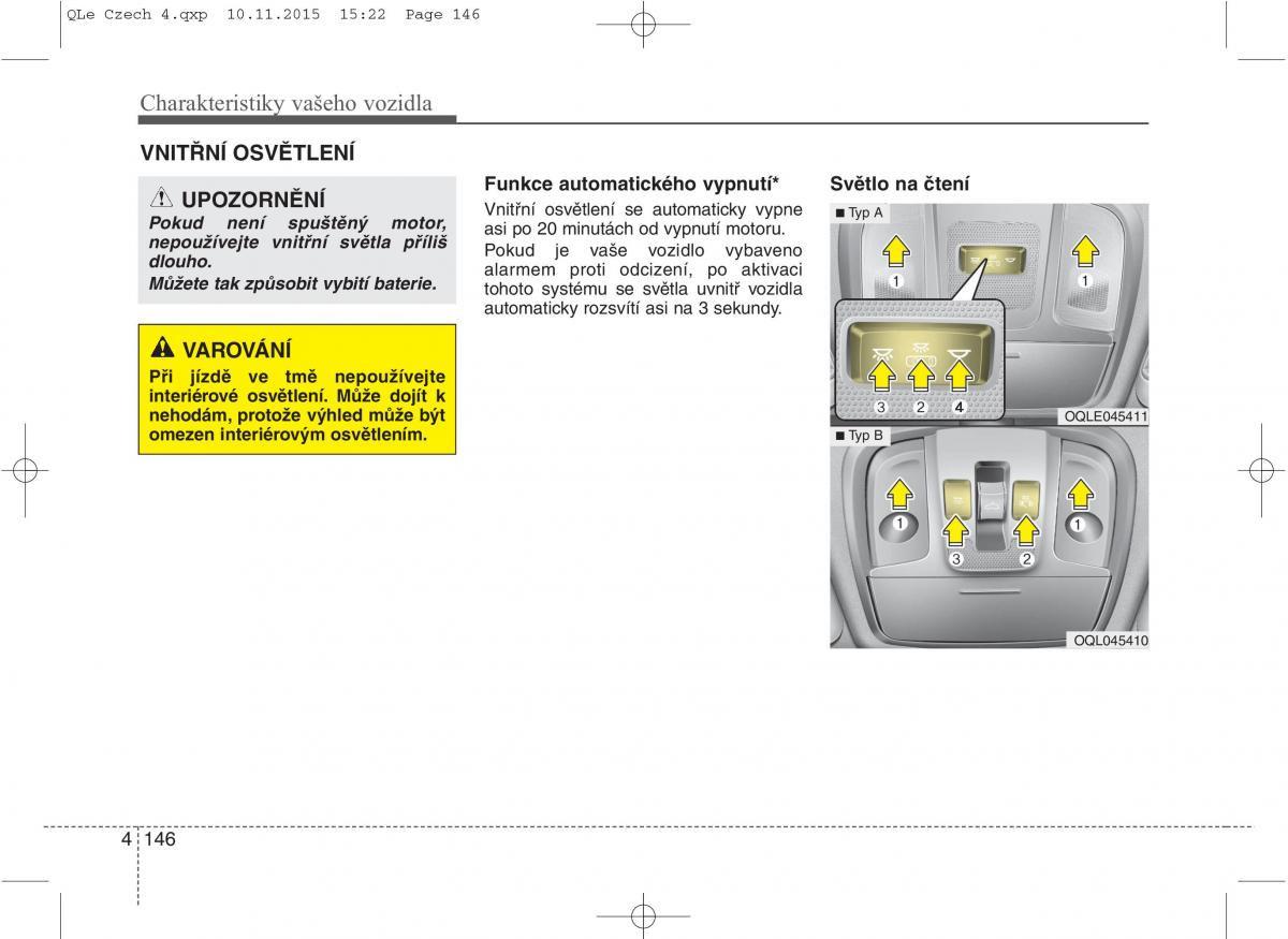 KIA Sportage IV navod k obsludze / page 235