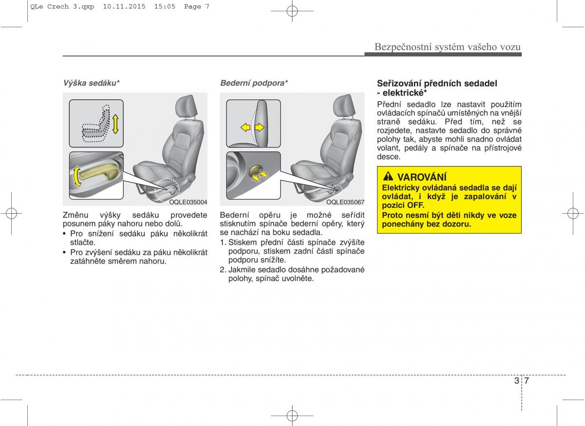 KIA Sportage IV navod k obsludze / page 25