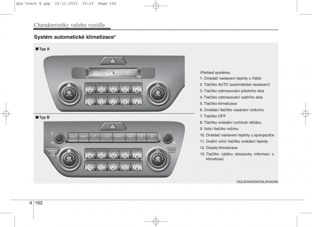 KIA Sportage IV navod k obsludze / page 251