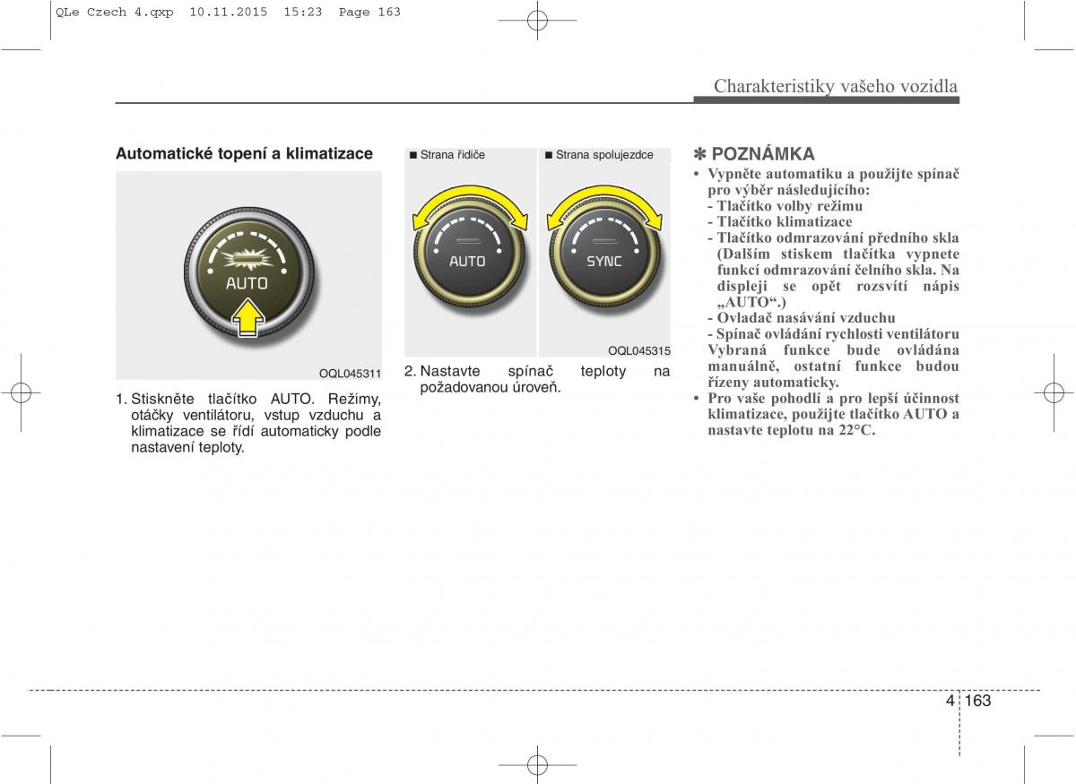 KIA Sportage IV navod k obsludze / page 252