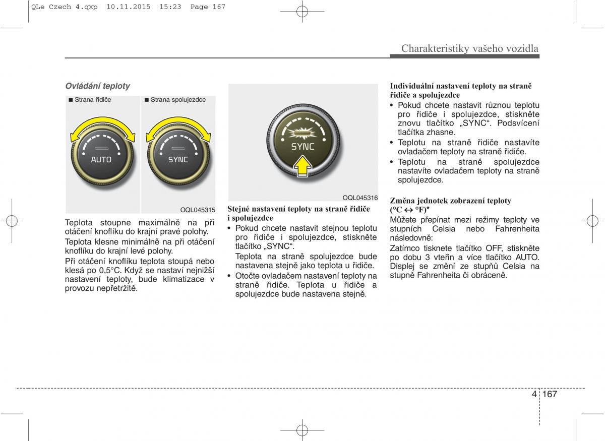 KIA Sportage IV navod k obsludze / page 256