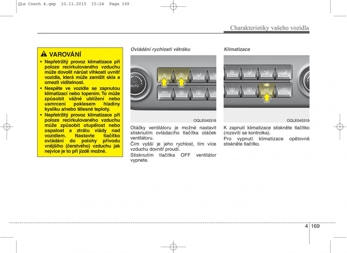 KIA Sportage IV navod k obsludze / page 258