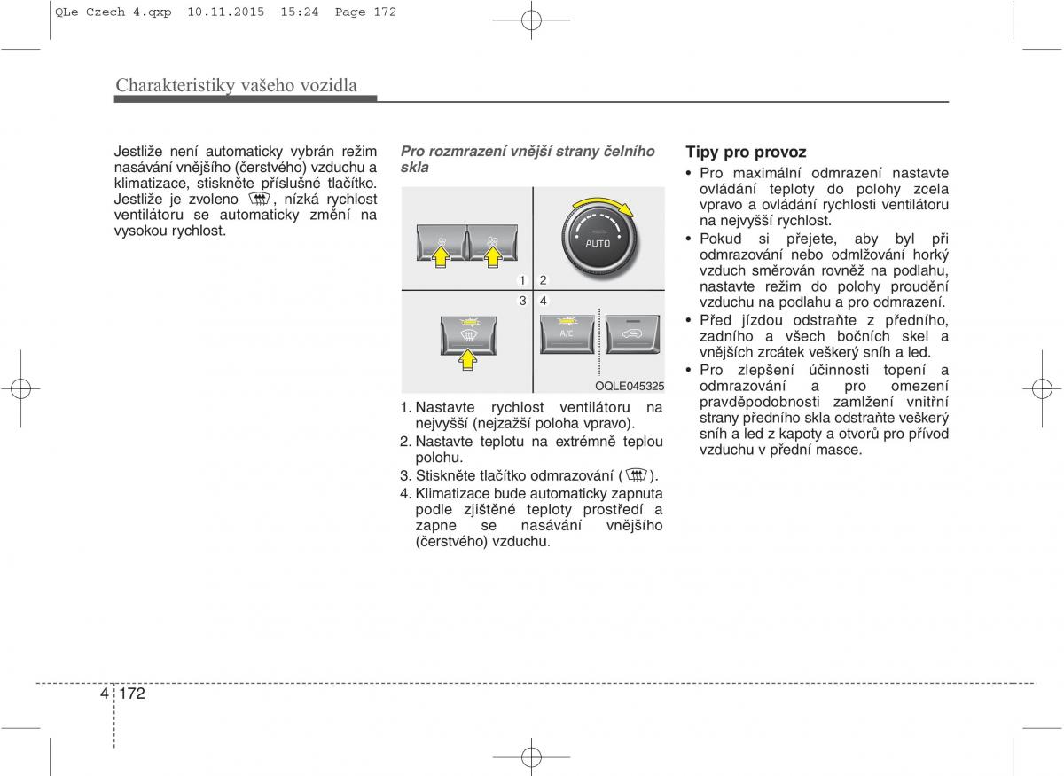 KIA Sportage IV navod k obsludze / page 261